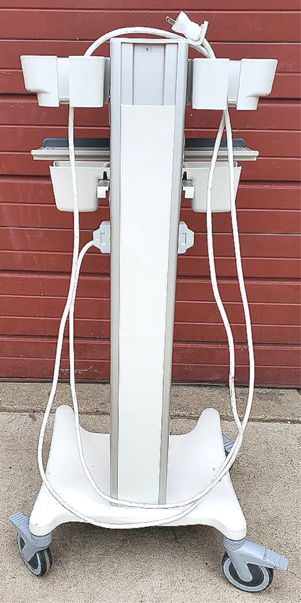 GCX VHRS VARIABLE HEIGHT ROLL STAND LAPTOP MEDICAL CART WORKSTATION FREE SHIP