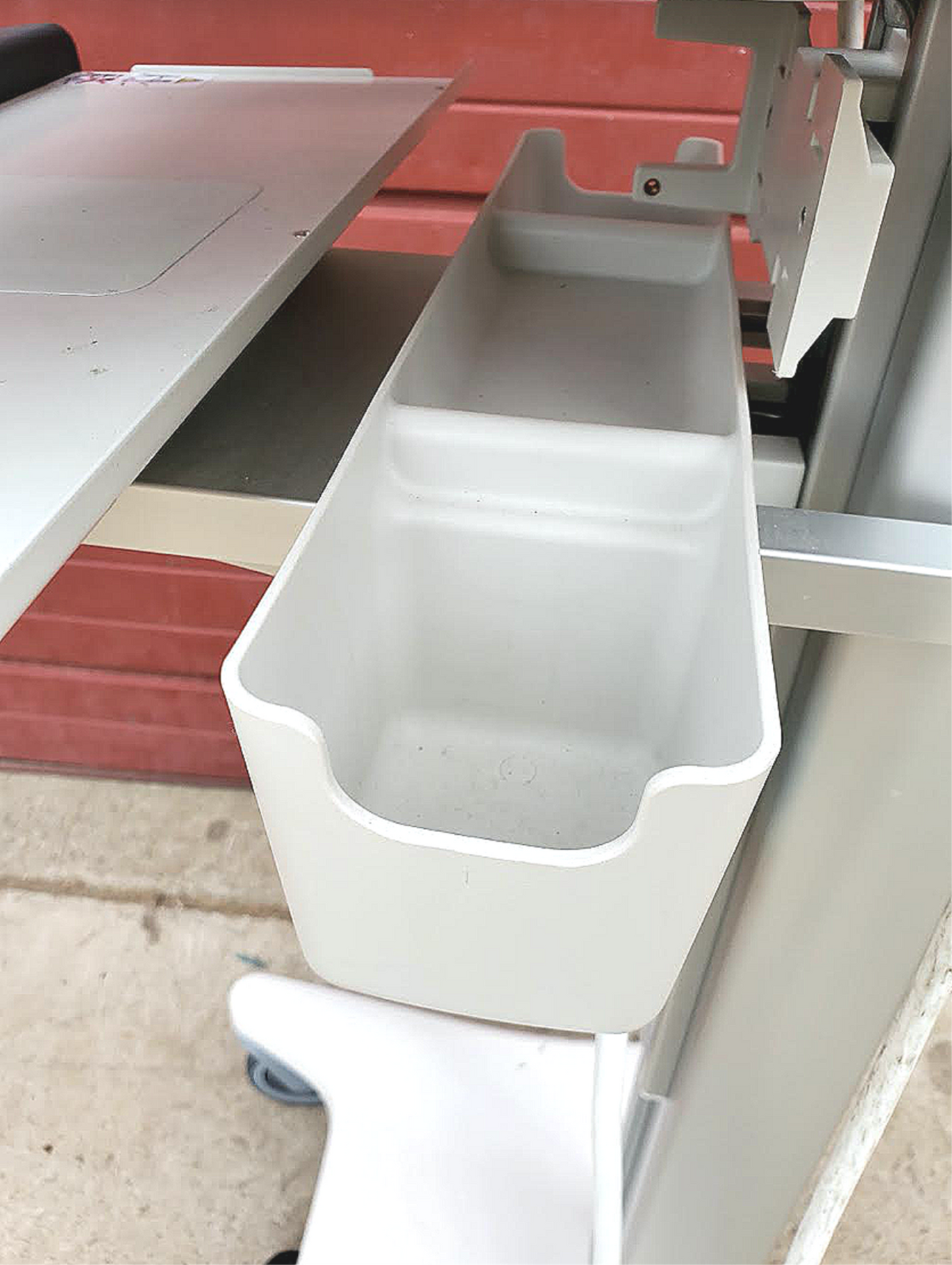 GCX VHRS VARIABLE HEIGHT ROLL STAND LAPTOP MEDICAL CART WORKSTATION FREE SHIP