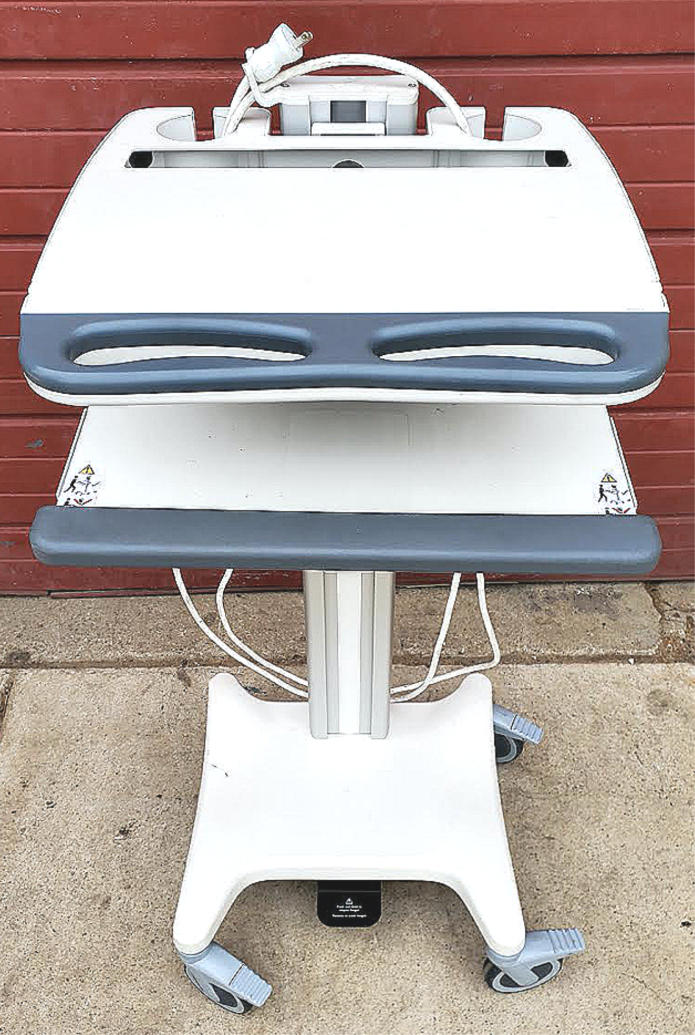 GCX VHRS VARIABLE HEIGHT ROLL STAND LAPTOP MEDICAL CART WORKSTATION FREE SHIP