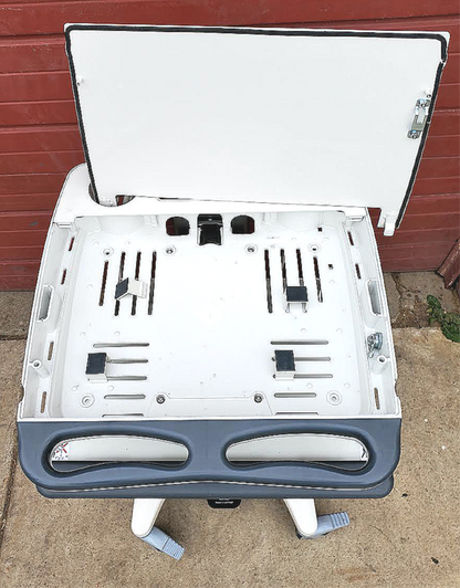 GCX VHRS VARIABLE HEIGHT ROLL STAND LAPTOP MEDICAL CART WORKSTATION FREE SHIP