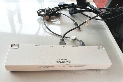 OLYMPUS TC-E1 ENDOSCOPY MEDICAL ROLL STAND CART MAJ-1916 with CABLES FREE SHIP