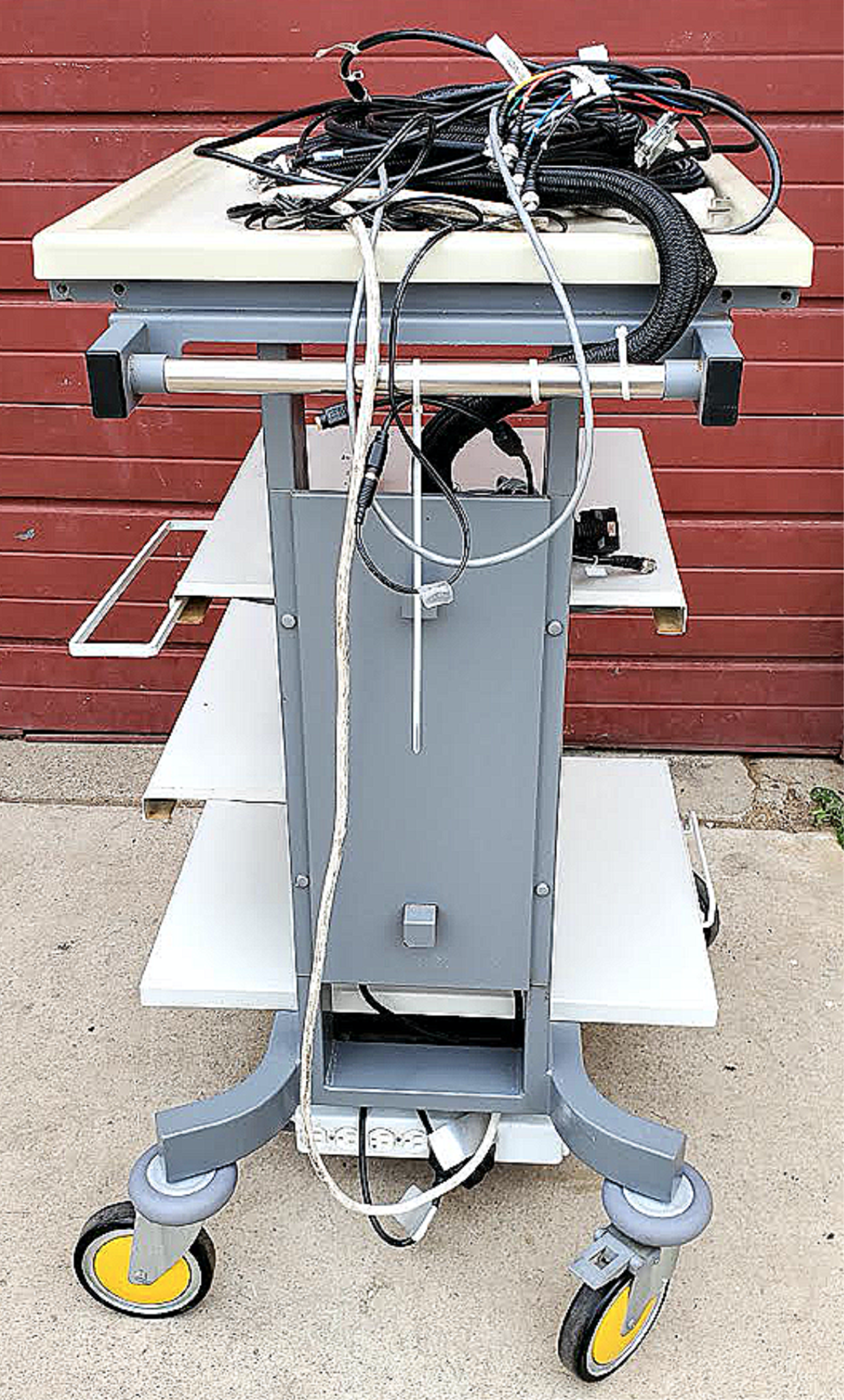 OLYMPUS TC-E1 ENDOSCOPY MEDICAL ROLL STAND CART MAJ-1916 with CABLES FREE SHIP