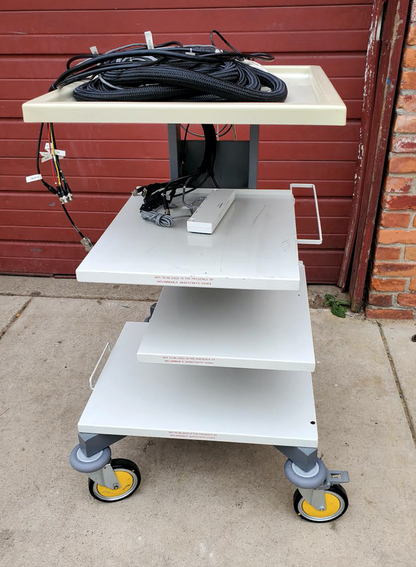 OLYMPUS TC-E1 ENDOSCOPY MEDICAL ROLL STAND CART MAJ-1916 with CABLES FREE SHIP