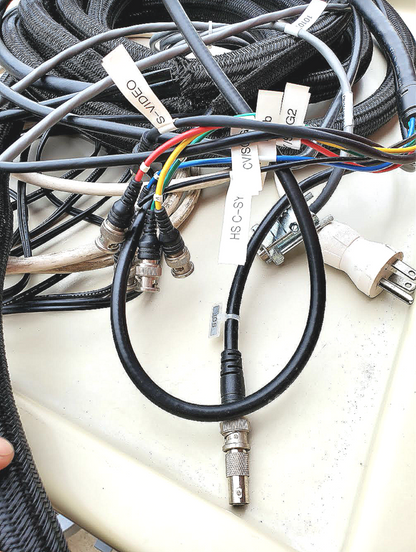 OLYMPUS TC-E1 ENDOSCOPY MEDICAL ROLL STAND CART MAJ-1916 with CABLES FREE SHIP