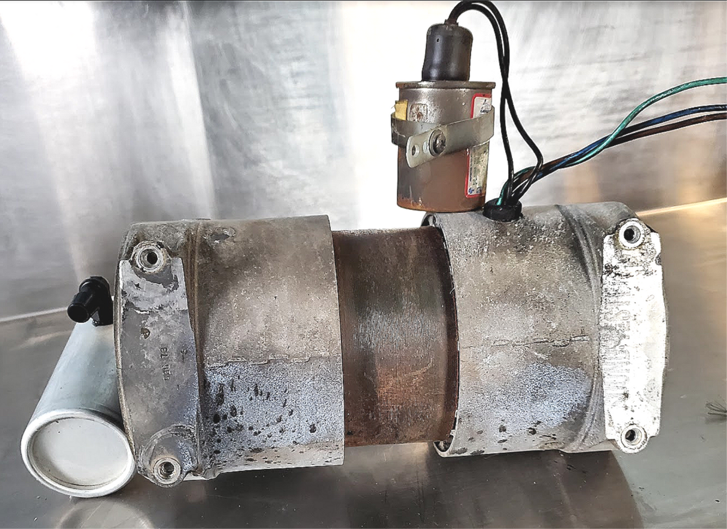 THOMAS 2619CE44-989G PISTON AIR COMPRESSOR VACUUM PUMP WATCH VIDEO FREE SHIP