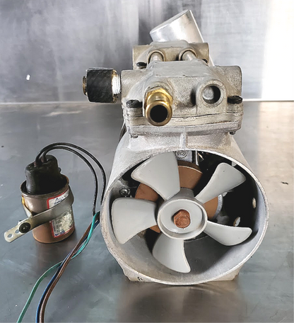 THOMAS 2619CE44-989G PISTON AIR COMPRESSOR VACUUM PUMP WATCH VIDEO FREE SHIP