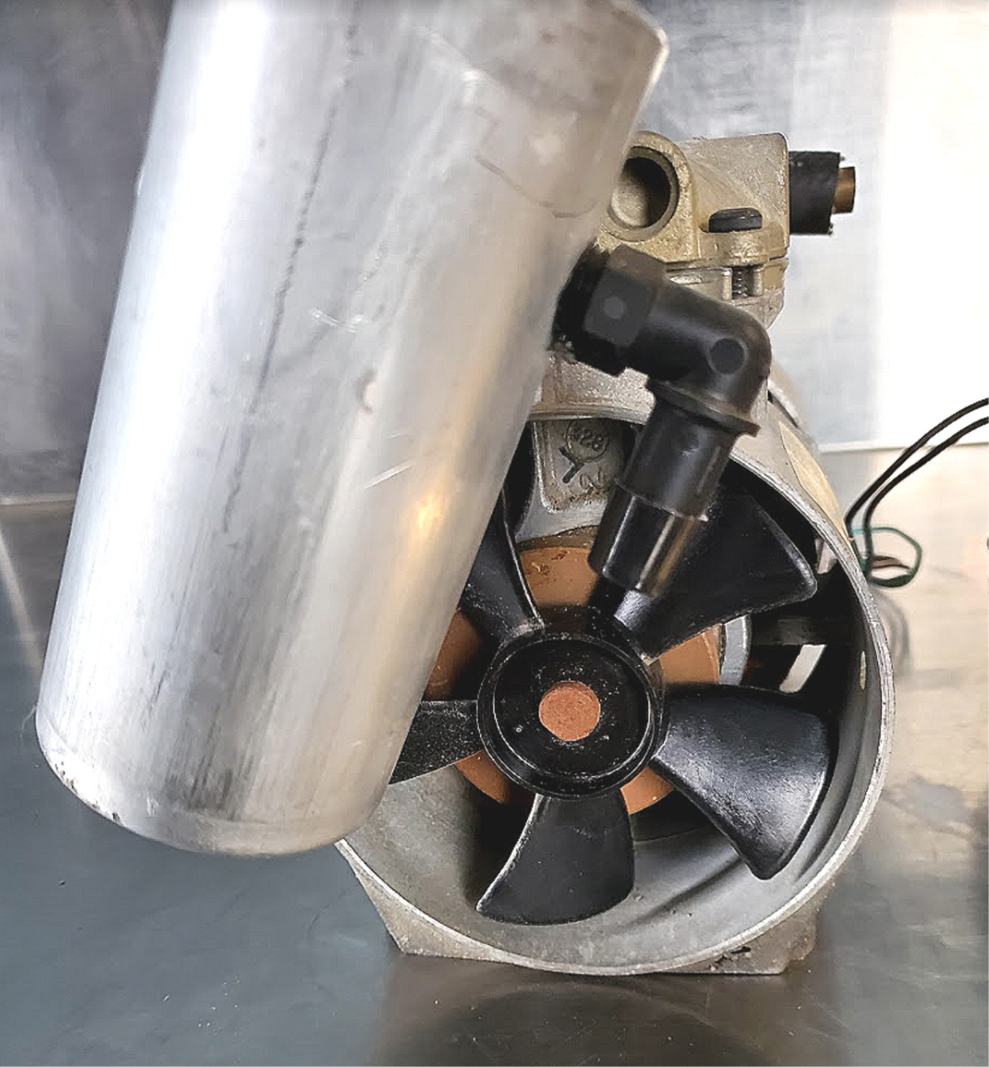 THOMAS 2619CE44-989G PISTON AIR COMPRESSOR VACUUM PUMP WATCH VIDEO FREE SHIP