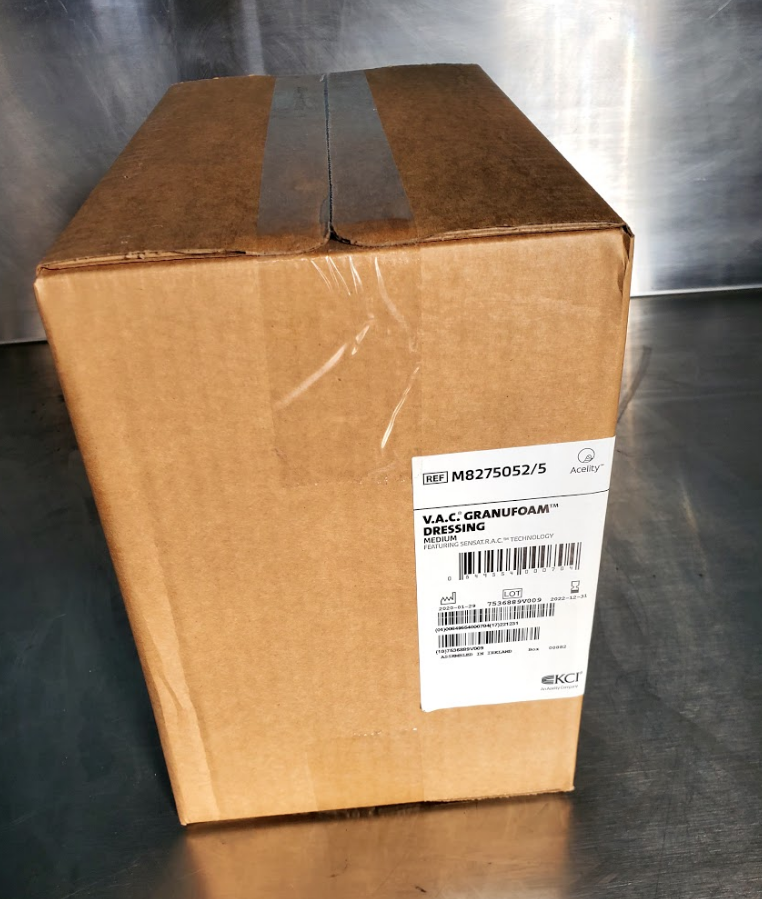 V.A.C. Ref:M8275052 BOX 5 MEDIUM GRANUFOAM DRESSING EXPIRATION 2022 NEW FREESHIP