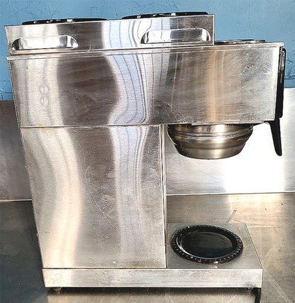 BUNN-O-MATIC 3 WARMER POUR OVER COFFEE BREWER MODEL S WATCH VIDEO FREE SHIPPING