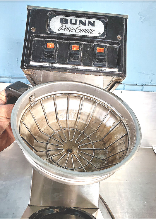 BUNN-O-MATIC 3 WARMER POUR OVER COFFEE BREWER MODEL S WATCH VIDEO FREE SHIPPING