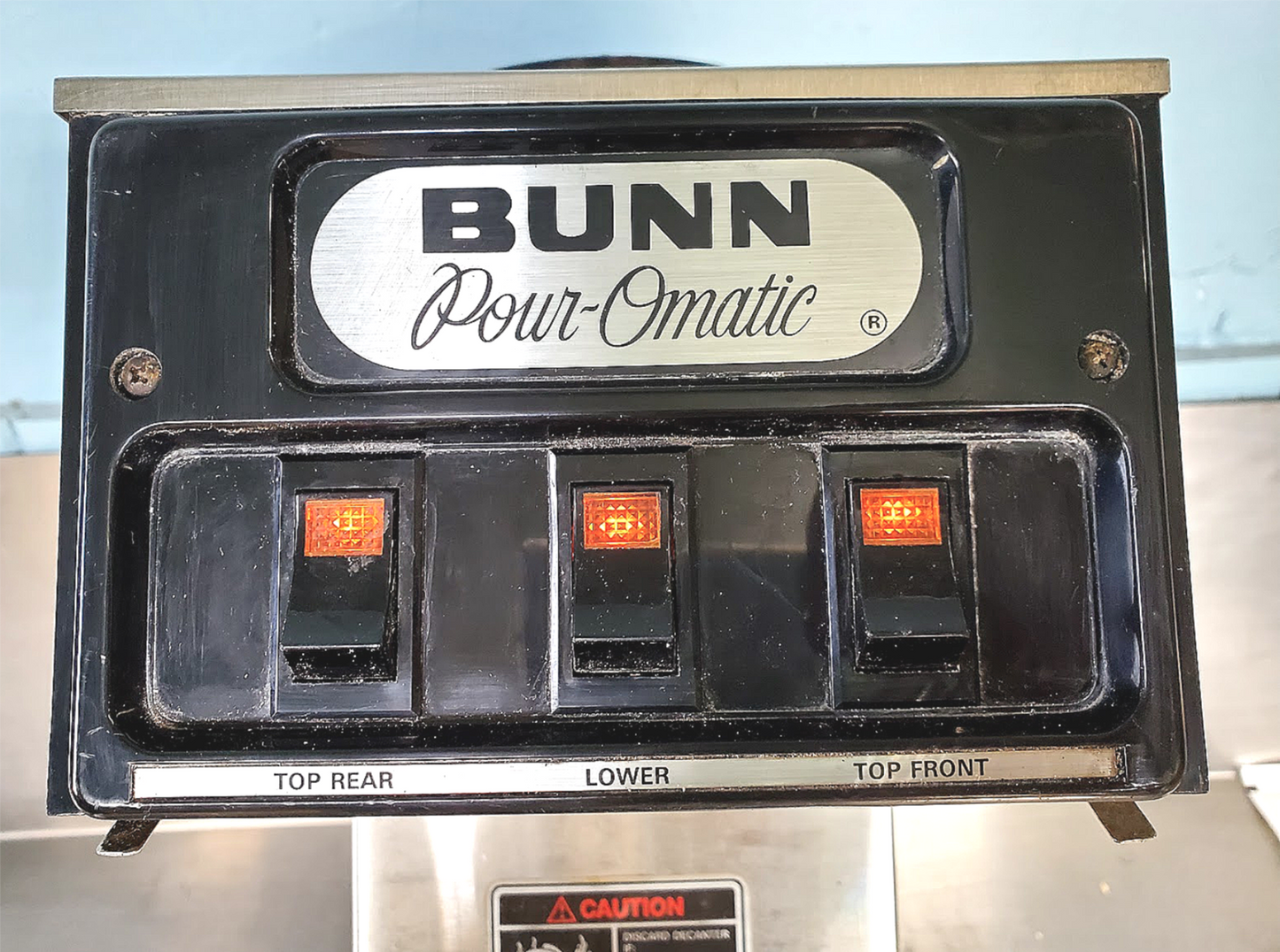 BUNN-O-MATIC 3 WARMER POUR OVER COFFEE BREWER MODEL S WATCH VIDEO FREE SHIPPING