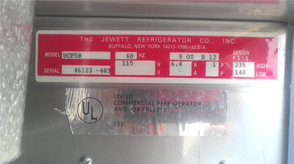 THERMO SCIENTIFIC JEWETT -10°F UNDERCOUNTER LAB FREEZER FRIDGE UCF5B FREE SHIP