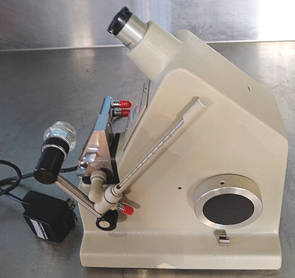 BAUSCH & LOMB 33.46.10 MULTI-WAVELENGTH ABBE REFRACTOMETER (Zeiss) WATCH VIDEO