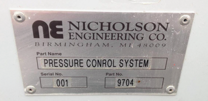 REXROTH PP 2.5 GALLON HYDRAULIC POWER PACK METRO FLUID PRESSURE CONTROL PUMP