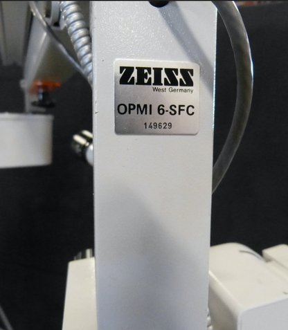 ZEISS OPMI 6-SFC UNIVERSAL SURGICAL MICROSCOPE FOOT PEDAL 90DAYWARRANTY FREESHIP