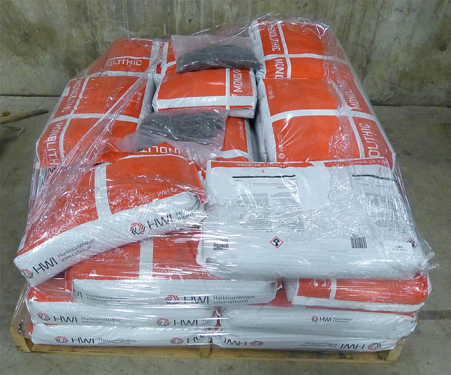 2 BRAND NEW BAGS 110lbs of KS-4V GR MONOLITHIC PLUS REFRACTORY FIRECLAY FREESHIP