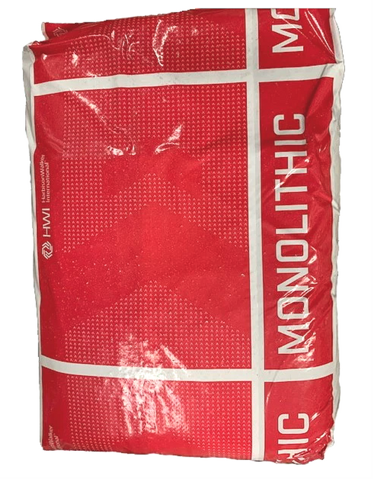 2 BRAND NEW BAGS 110lbs of KS-4V GR MONOLITHIC PLUS REFRACTORY FIRECLAY FREESHIP