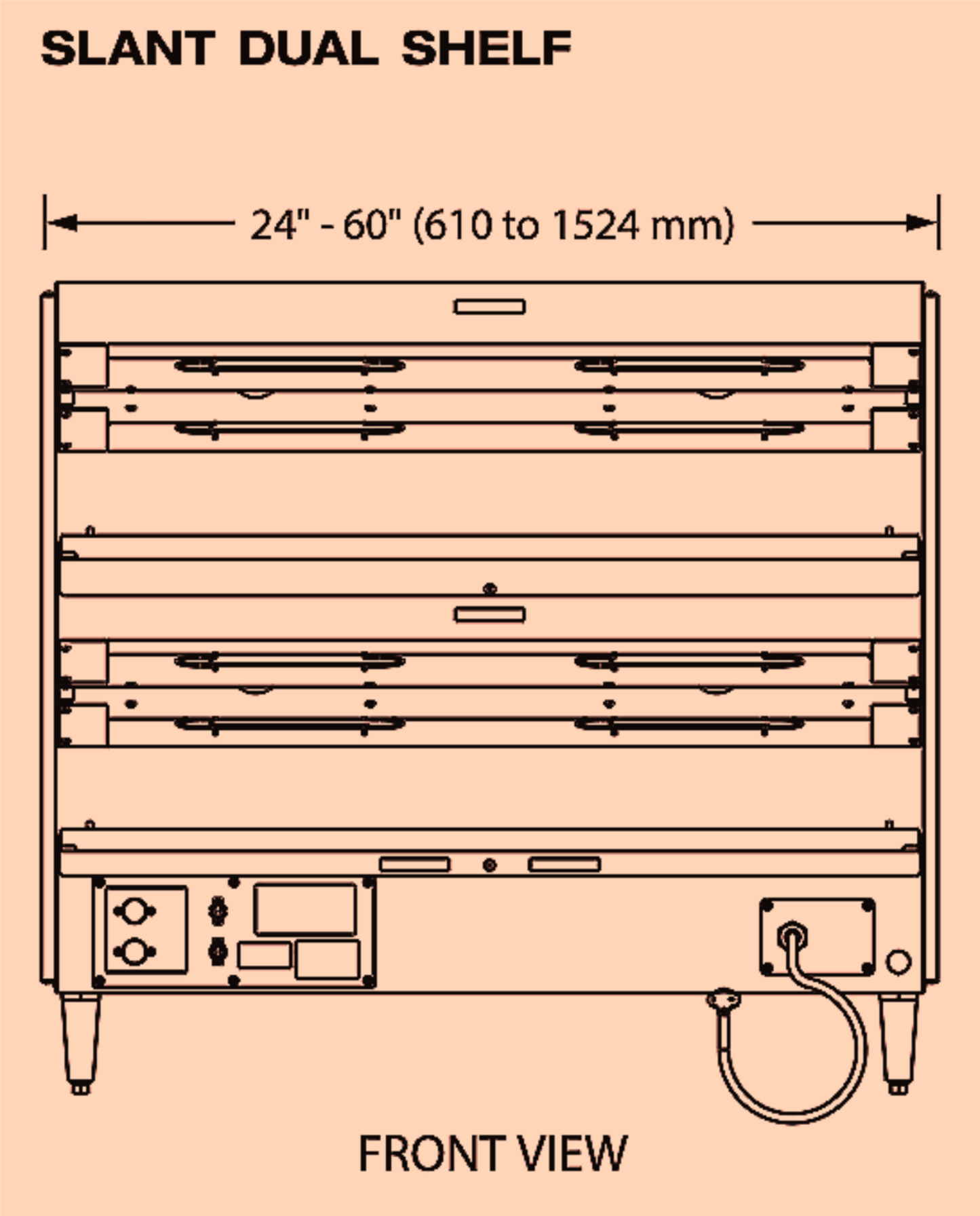 HATCO MODEL GRSDS-36D SLANT MERCHANDISING DISPLAY WARMER WATCH VIDEO FREE SHIP