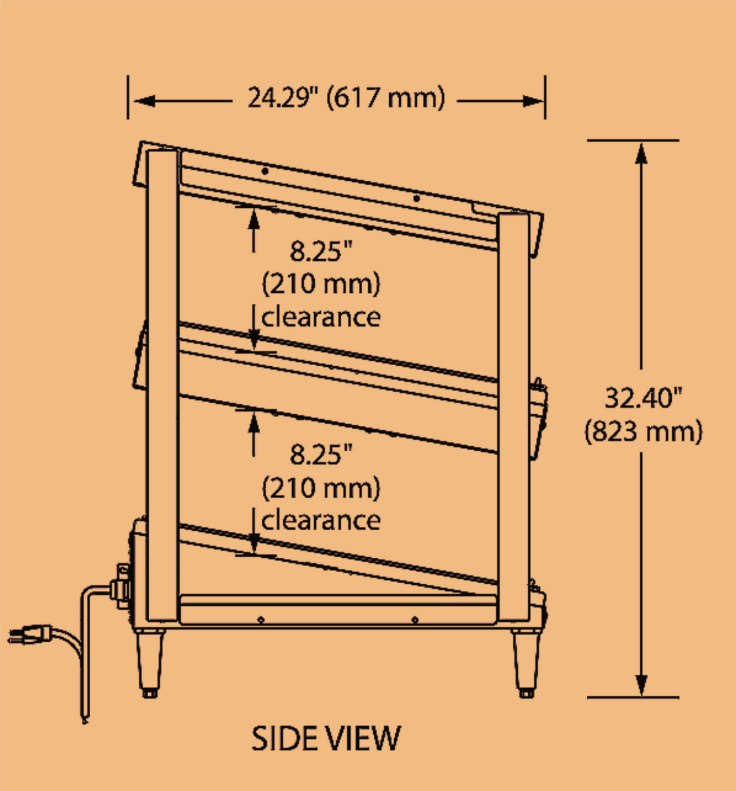 HATCO MODEL GRSDS-36D SLANT MERCHANDISING DISPLAY WARMER WATCH VIDEO FREE SHIP