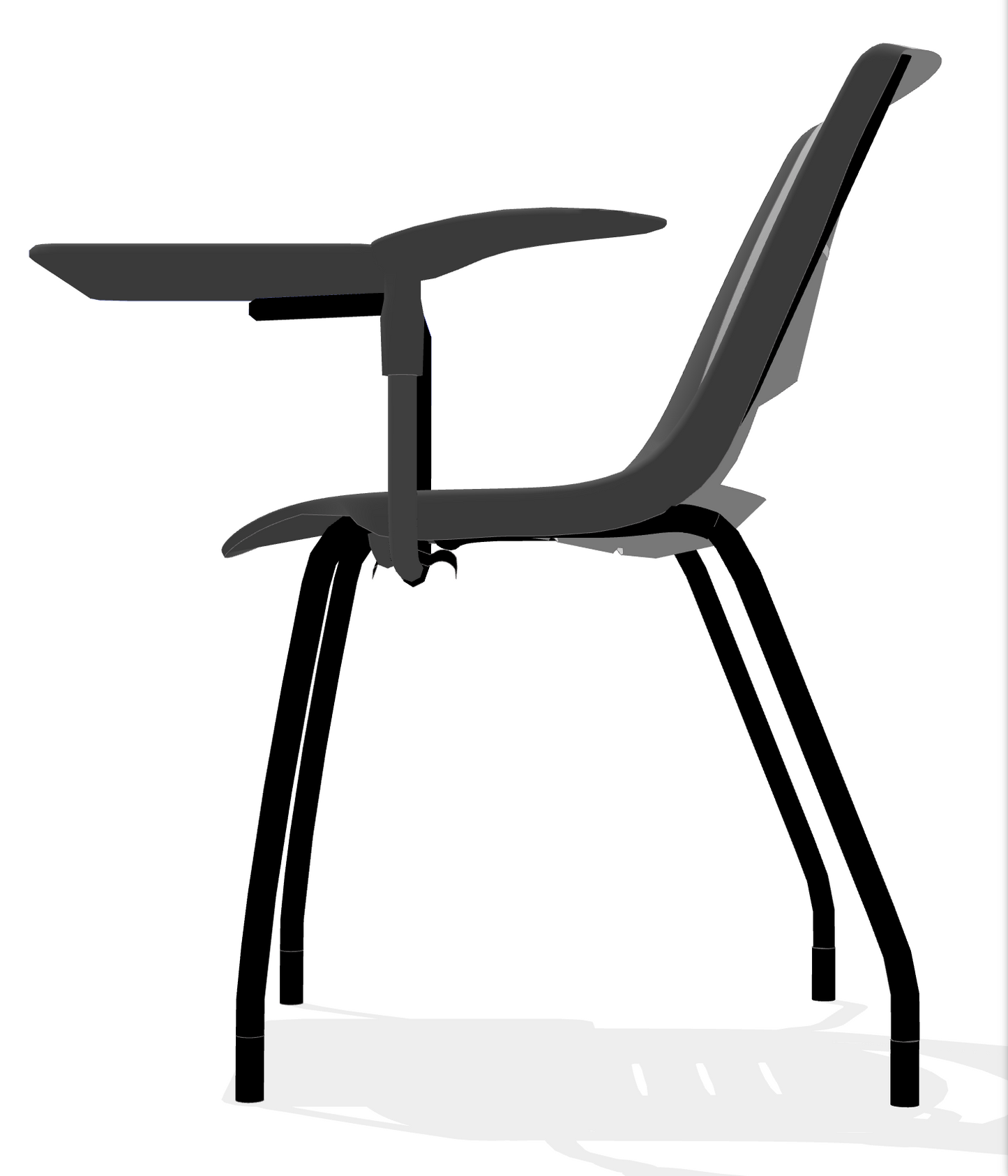 LOT 10 VECTA STEELCASE COALESSE X-STACK GREEN CHAIRS TABLET CUP HOLDER FREE SHIP