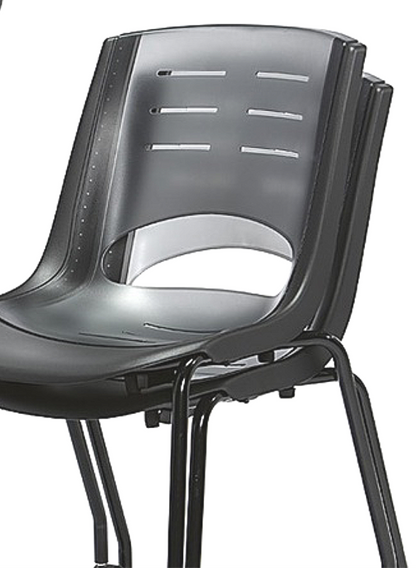 LOT 10 VECTA STEELCASE COALESSE X-STACK GREEN CHAIRS TABLET CUP HOLDER FREE SHIP