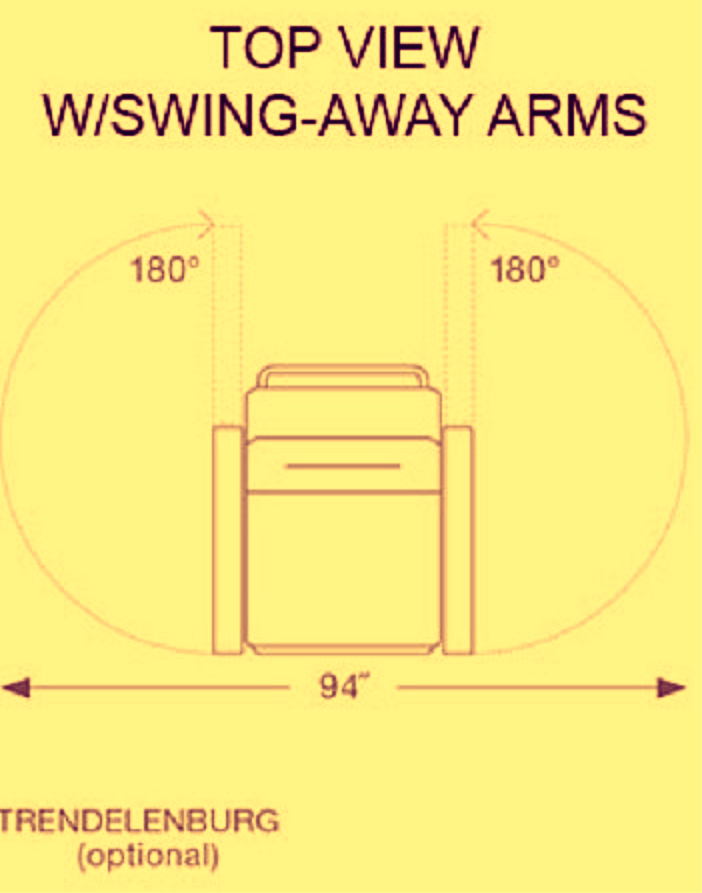 CHAMPION 86 BARIATRIC TREATMENT RECLINER XL MEDICAL CHAIR + HEAT 500Lbs FREESHIP