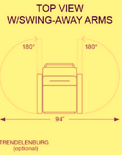 CHAMPION 86 BARIATRIC TREATMENT RECLINER XL MEDICAL CHAIR + HEAT 500Lbs FREESHIP
