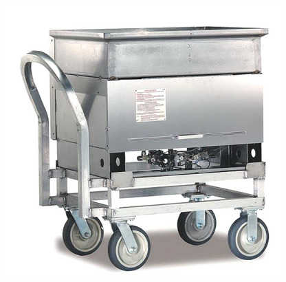 GOLD MEDAL 5099NS Six-Cake Funnel DOUGHNUT PROPANE GAS FRYER CART FREE SHIPPING