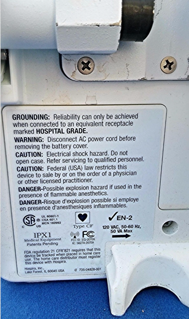 HOSPIRA LifeCare PCA™ FAMILY Infusion SysteM with KEY FREE USA SHIPPING