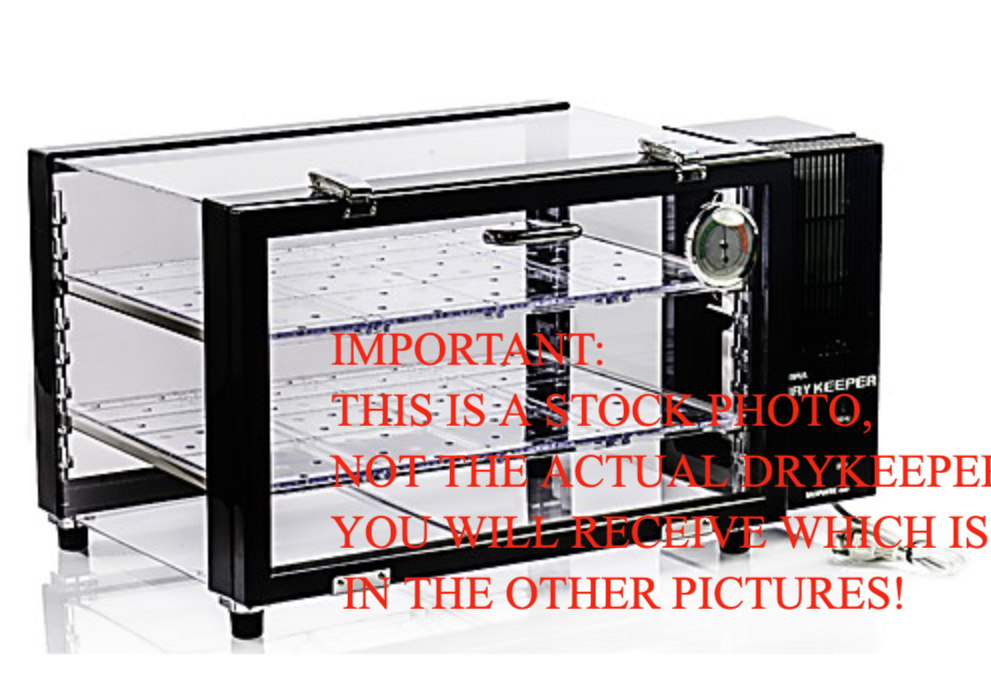 SANPLATEC DRY KEEPER HORIZONTAL AUTO STACKING DESICCATOR CABINET FREE SHIPPING