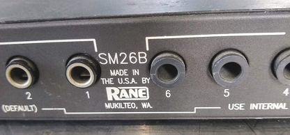 RANE SM26B 6 CHANNEL RACKMOUNT SPLITTER & MIXER "90-DAY-WARRANTY" FREE SHIPPING