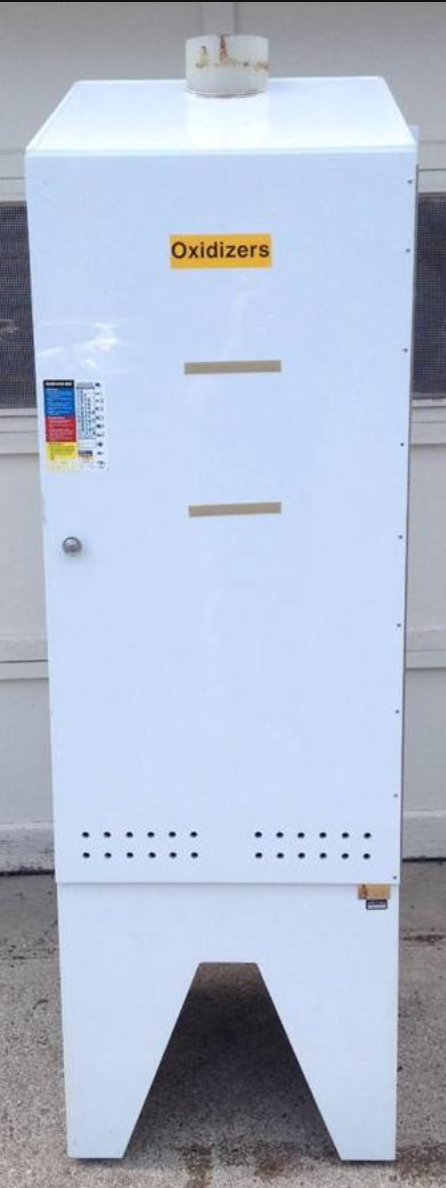 POLYURETHANE CHEMICAL CLEAN ROOM OXIDIZER STORAGE CABINET 79 x 24 x 31 OSHA