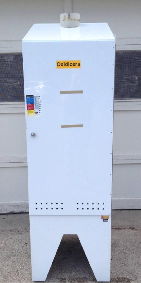 POLYURETHANE CHEMICAL CLEAN ROOM OXIDIZER STORAGE CABINET 79x24x31 OSHA FREESHIP