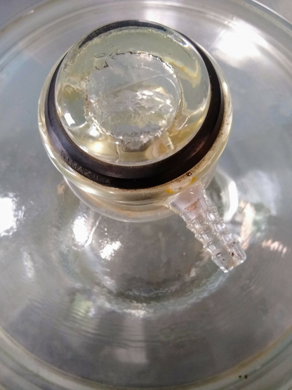 KIMAX 55/38 LAB GLASS & LID 7.5L DESSICATOR BOROSILICA & PLATE FREE SHIPPING