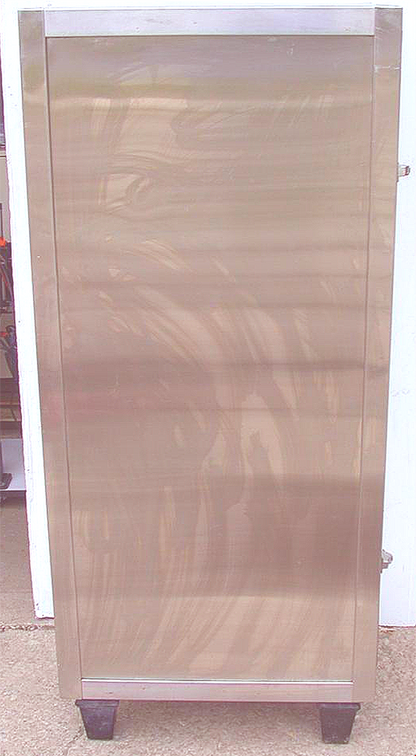 VINTAGE ALBERT PICK CHICAGO ST.STEEL PROOFING CABINET WARMER STEAMER SMOKER RACK