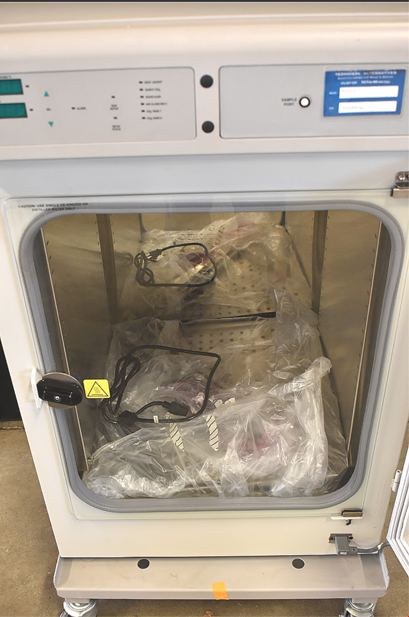 NUAIRE NU-5510 CO2 INCUBATOR & DOLLY 100% OPERATIONAL 90 DAY WARRANTY FREE SHIP