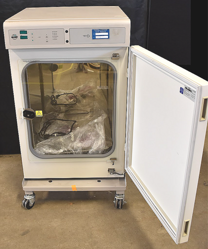 NUAIRE NU-5510 CO2 INCUBATOR & DOLLY 100% OPERATIONAL 90 DAY WARRANTY FREE SHIP