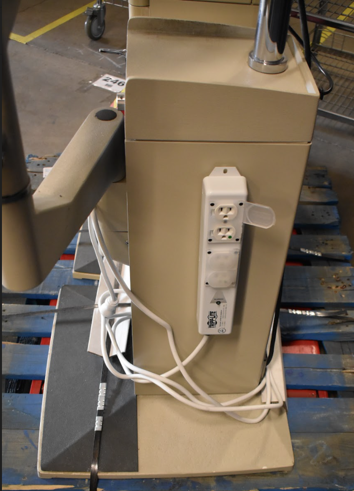 RELIANCE 7000HFC OPHTHALMOLOGIC POWER EXAM CHAIR & INSTRUMENT STAND WATCH VIDEO