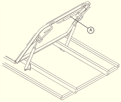 STRYKER ST104 (0735) HOSPITAL EMERGENCY TRANSPORT GURNEY STRETCHER - FREE SHIP