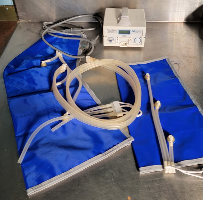 For Parts CHATTANOOGA PRESSSION LYMPHEDEMA PUMP MULTI 3 SCD HOSE SLEEVE LEAKING