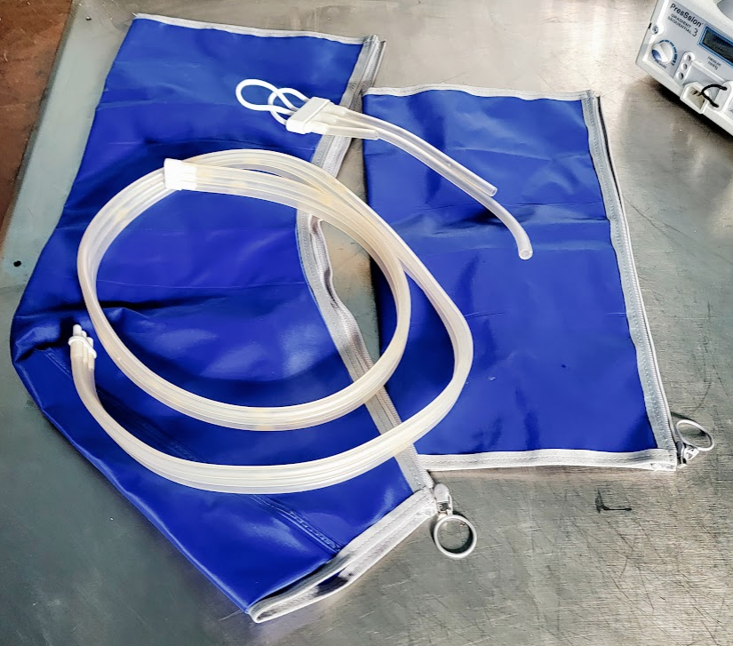 For Parts CHATTANOOGA PRESSSION LYMPHEDEMA PUMP MULTI 3 SCD HOSE SLEEVE LEAKING