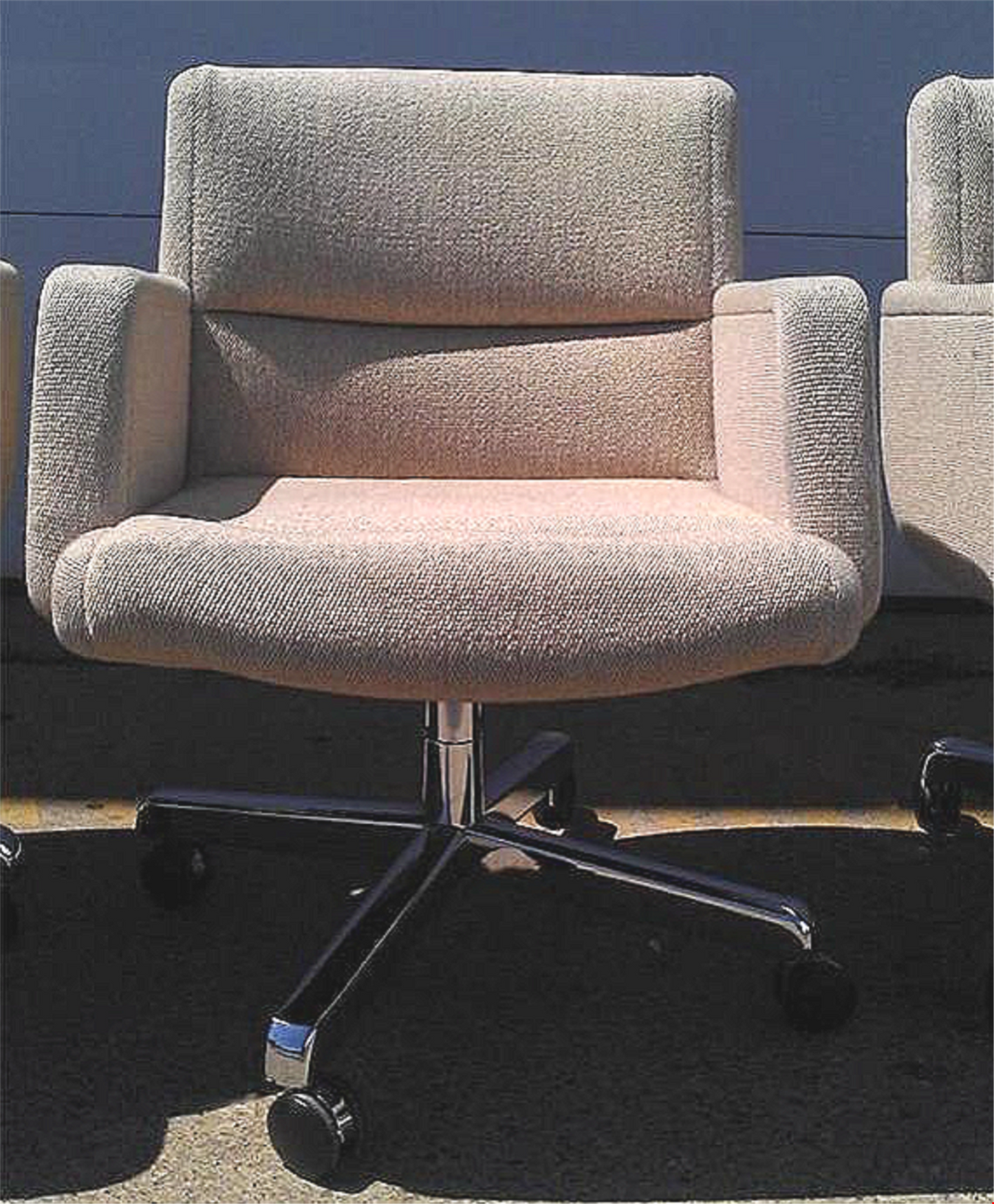 4 MODERN ERA STOW DAVIS PARADIGM FABRIC RICHARD SCHULTZ DESIGN CHAIRS FREE SHIP
