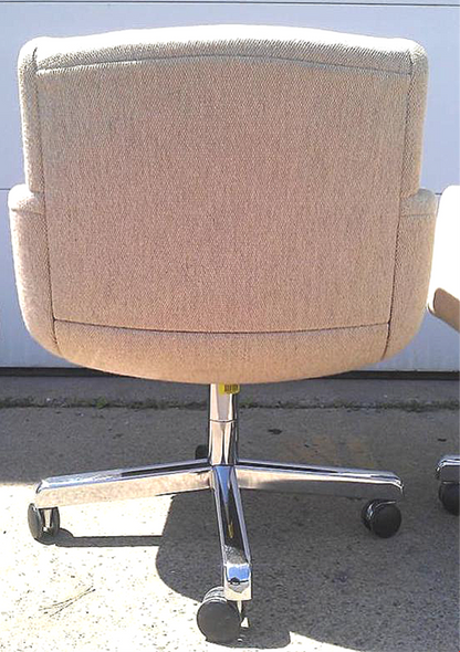 4 MODERN ERA STOW DAVIS PARADIGM FABRIC RICHARD SCHULTZ DESIGN CHAIRS FREE SHIP