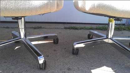 4 MODERN ERA STOW DAVIS PARADIGM FABRIC RICHARD SCHULTZ DESIGN CHAIRS FREE SHIP