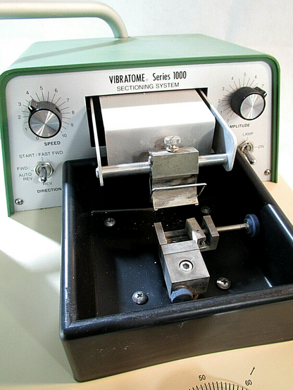 TPI VIBRATOME SERIES 1000 CLASSICSECTIONING SYSTEM FREESHIP WARRANTY WATCH VIDEO