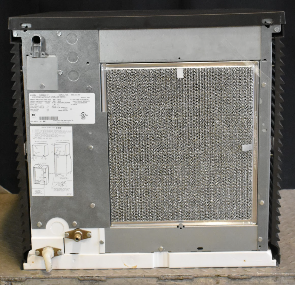 MANITOWOC IY0324A-161 350lbs/Day HALF DICE AIR COOLED INDIGO ICE MAKER FREE SHIP