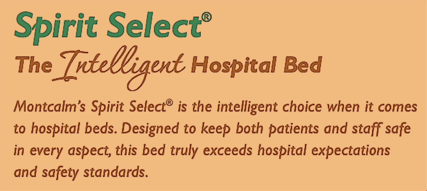 STRYKER CHG® SPIRIT SELECT w/PAD HOSPITAL POWER GURNEY BED STRETCHER FREE SHIP