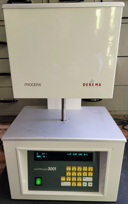 REFURBISHED DEKEMA AUSTROMAT 3001 DENTAL FURNACE OVEN 90DAYWARRANTY WATCH VIDEO