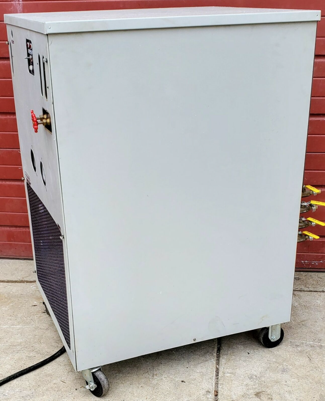 HASKRIS DUAL PUMP WATER CHILLER FLOWMETER HEAT EXCHANGER RECIRCULATING FREE SHIP