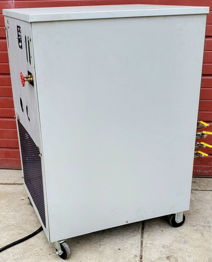 HASKRIS DUAL PUMP WATER CHILLER FLOWMETER HEAT EXCHANGER RECIRCULATING FREE SHIP